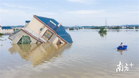 大陸大水|大陸廣東清遠「50年一遇大洪水」 高鐵站也淹水｜東 